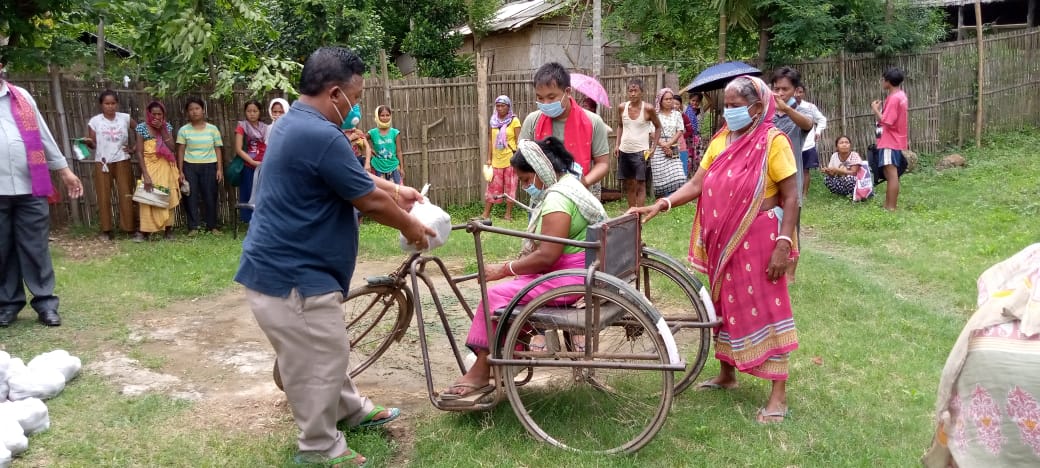 AGEI COVID – 19 RELIEF DISTRIBUTION IN NORTH EAST